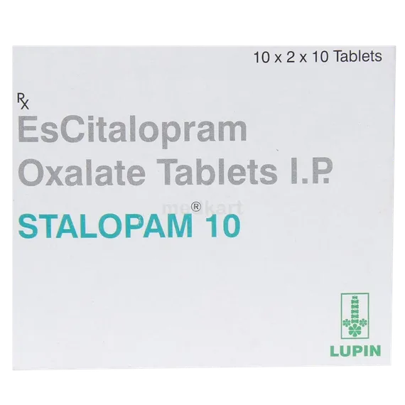stalopam 10mg tablet 10's